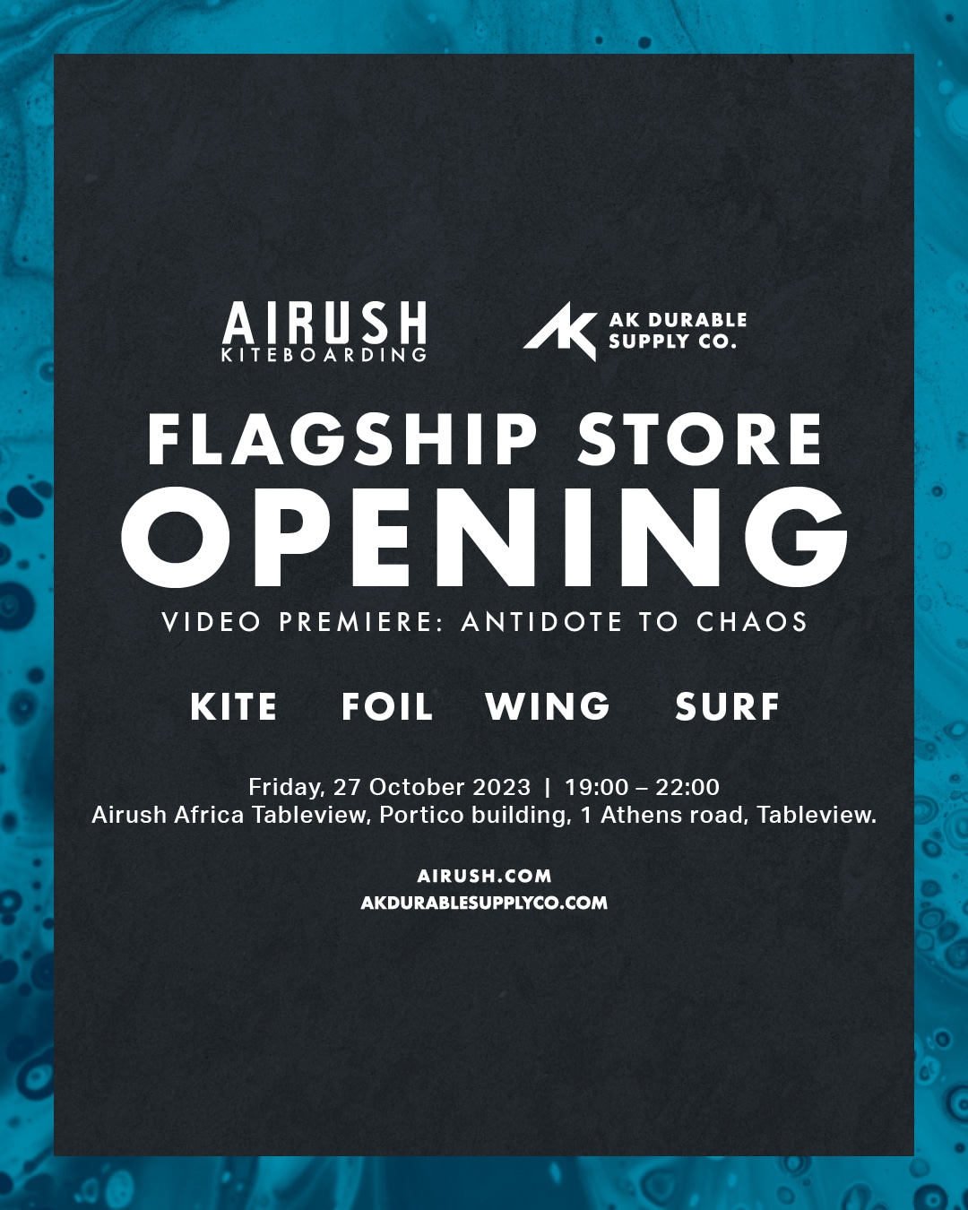akdurablesupplyco-3. Tableview Opening InviteFlagship Store Opening Table ViewNews