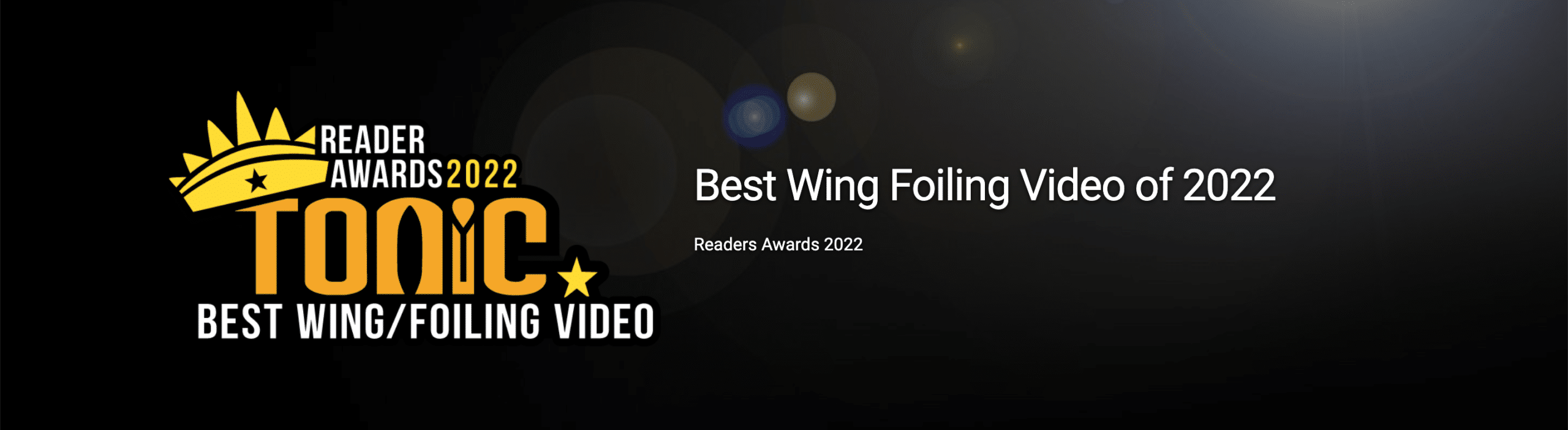 akdurablesupplyco-Tonic AK Best Wing Foiling Video of 2022IKSurf x Tonic AwardsNews
